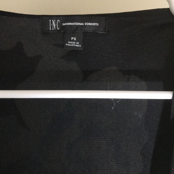 INC long floral cardigan - Picture 4 of 7